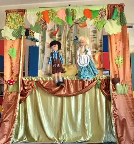 Teatrzyk Lokomotywa z adaptacją bajki ,,Jaś i Małgosia''