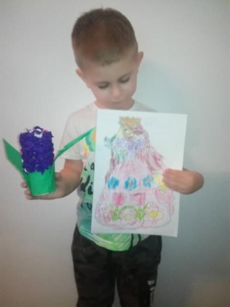 WIOSENNE PRACE PLASTYCZNE MALUSZKÓW